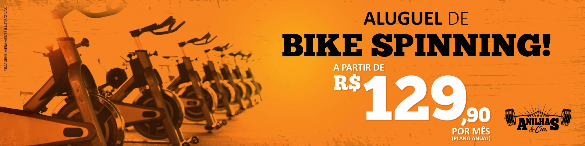 Bikes Spining Anilha e Cia
